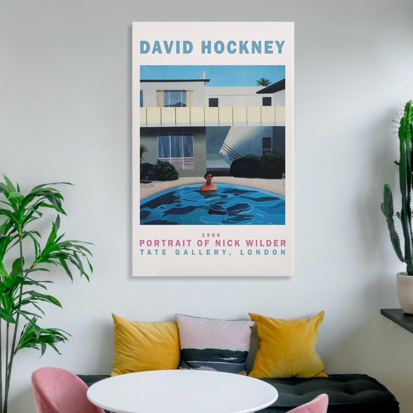 Amazon.co.jp: David Hockney ポスター スイミング・プール ポスター
