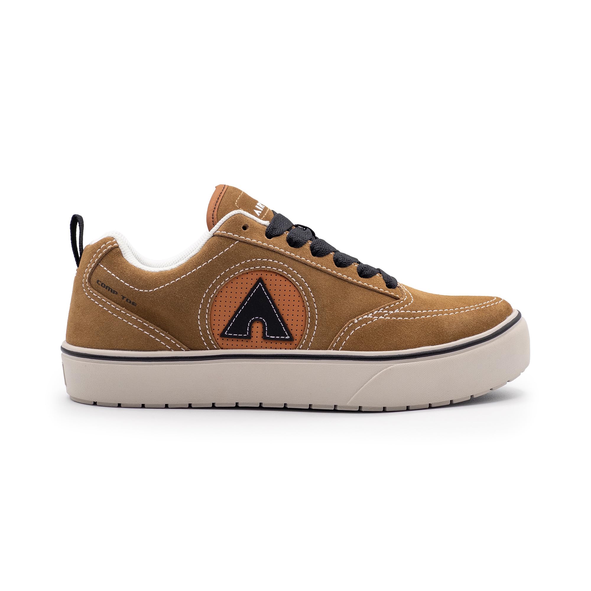 Airwalk Phat A Low Safety Shoes for Men - Non-Slip, Composite Toe, Electrical Hazard Work Footwear