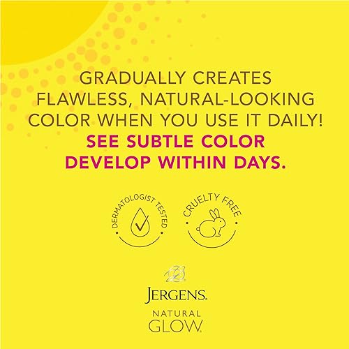 Miniatura 5 de Hidratante facial diario con protector solar de Jergens Glow Con pantalla solar de 20 Contenido 2 oz Paquete de 1