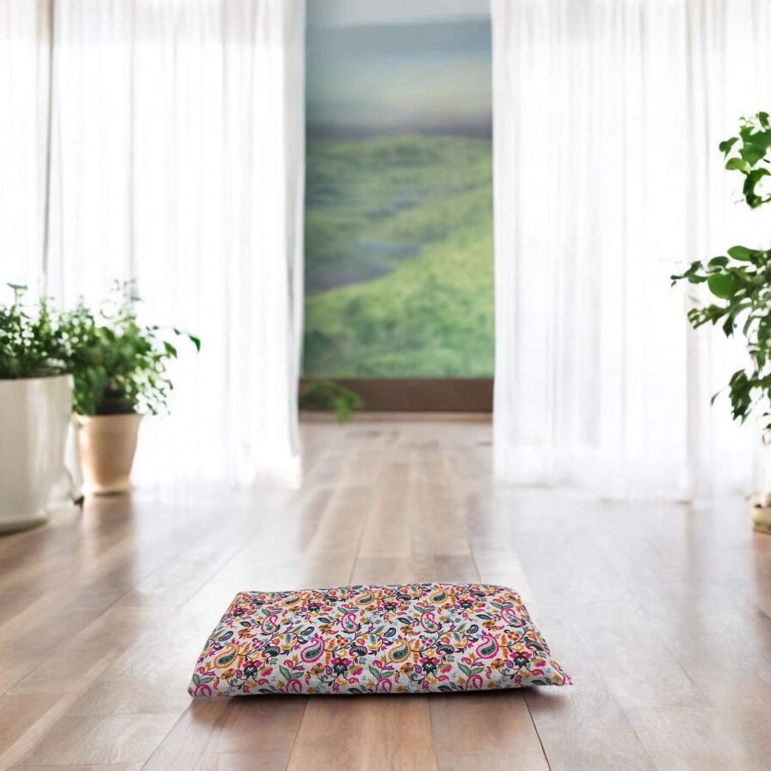 Coussin de Yoga pour les Yeux "Dreams 2025" | Oreiller pour les yeux | Graines de Lavande et de riz | Yoga, méditation, relaxation, reposer des yeux...