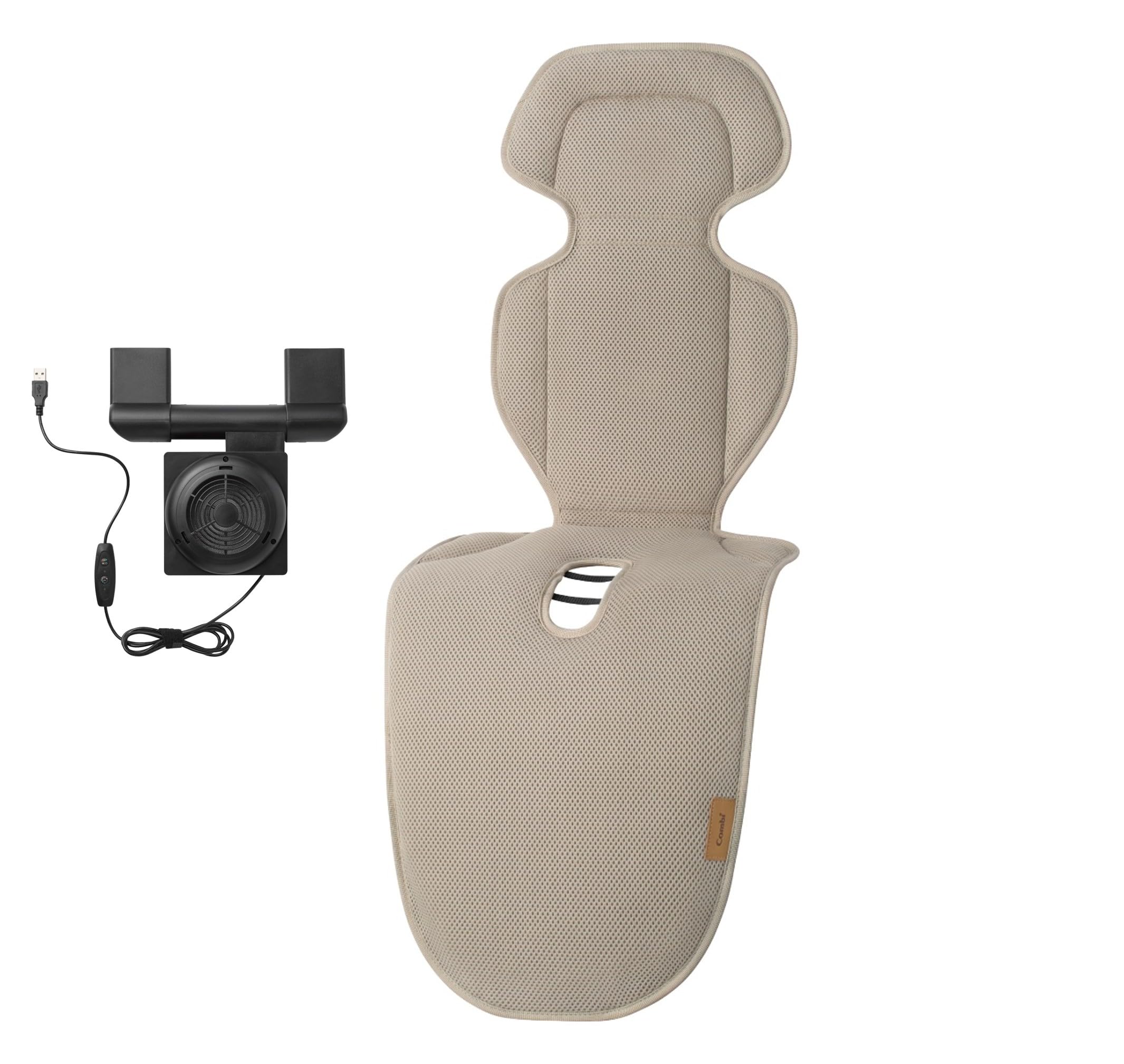 Amazon.co.jp: コンビ 送風ファン付き ベビーカーシート すやかぜEA