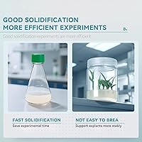 Vista 3 de Polvo de agar nutritivo 8.82 oz para proyectos científicos Produce 10.8 litros de medio de cultivo Agars de grado microbiológico de alta