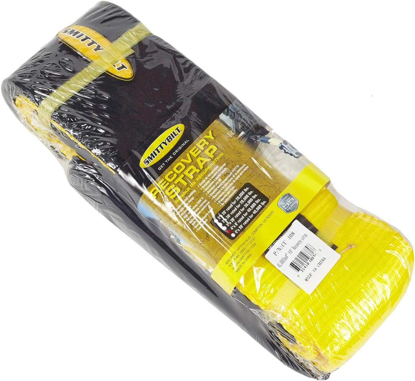 SmittyBilt TOW STRAP 3IN X 30FT - SBCC330