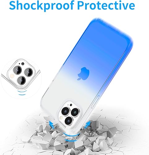 Vista 13 de JJGoo Funda transparente compatible con iPhone 15 Pro, funda de teléfono de TPU suave y transparente, a prueba de golpes, funda delgada para Negro