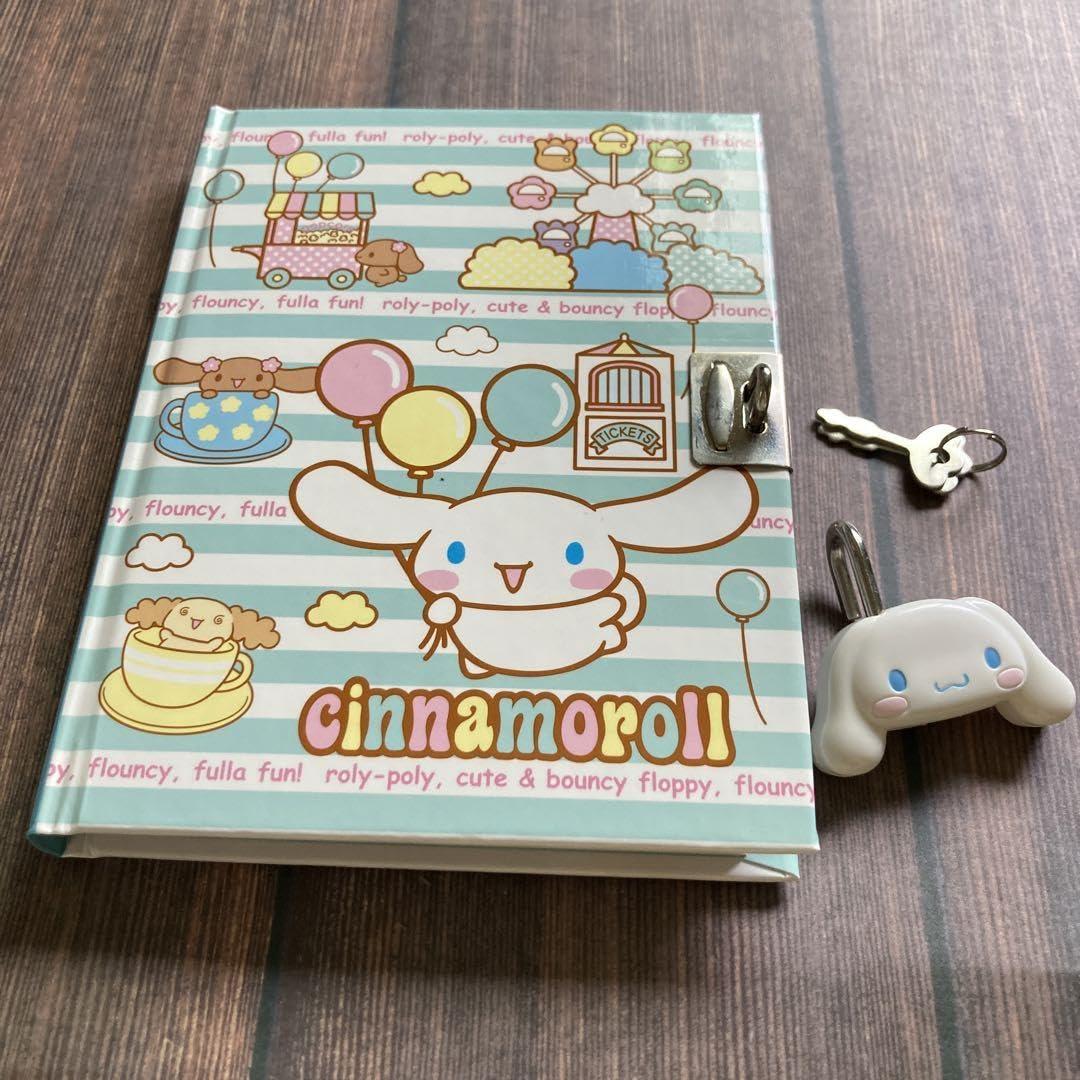 Amazon.co.jp: 2005年発売 シナモロール 鍵 日記帳 : 文房具・オフィス用品