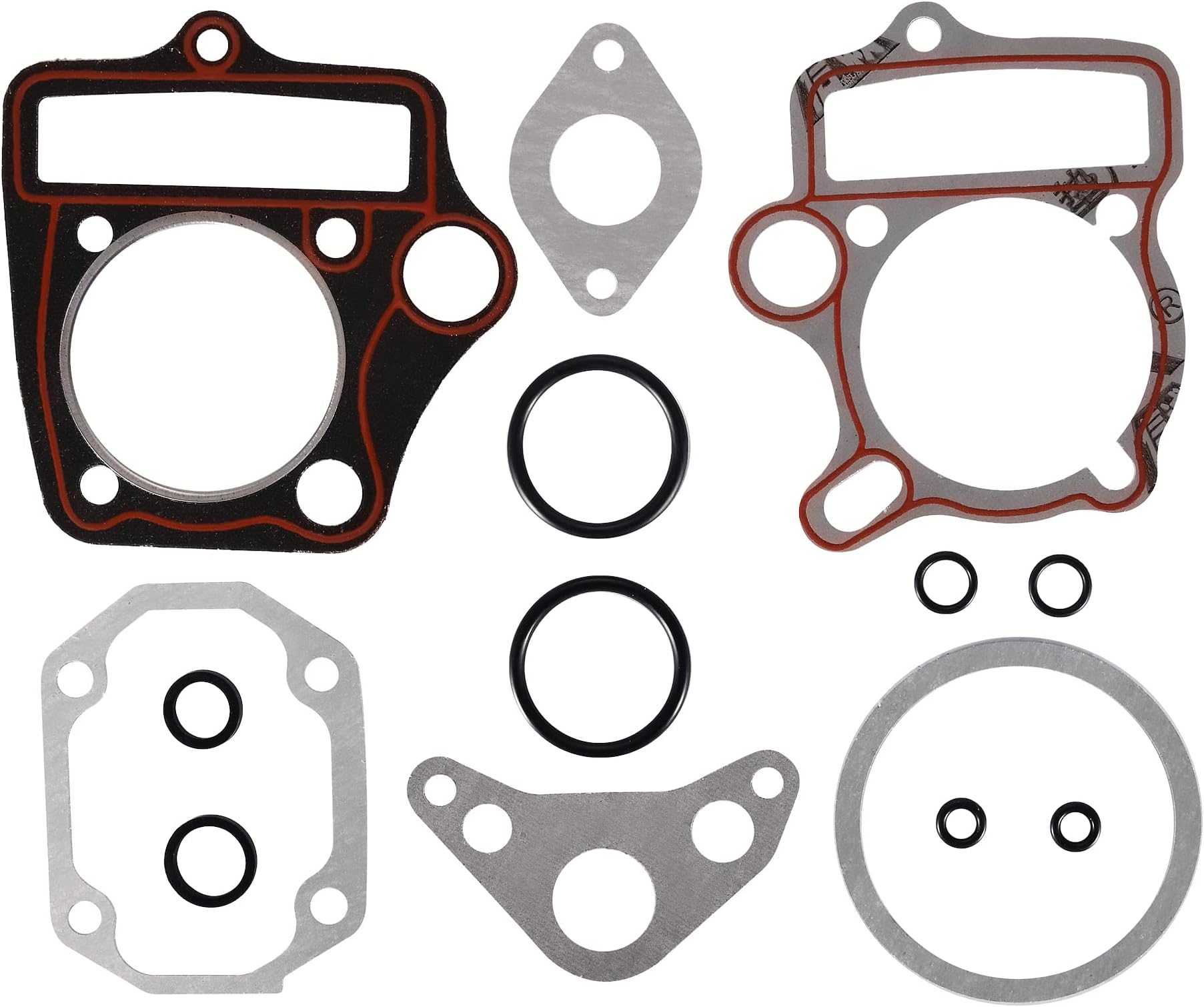 GOOFIT Cylinder Head Gasket Set for 4 Stroke 110cc Engine for ATV Go Kart