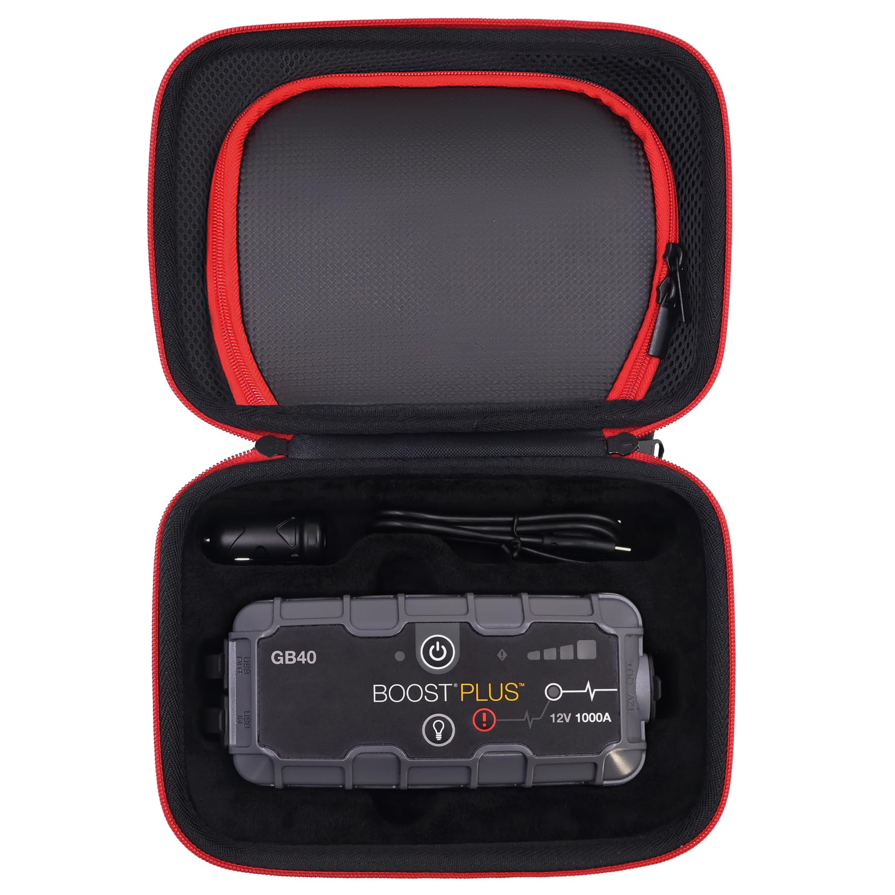 EVA Case Compatible with Boost GB40 Boost GB20 Boost GBX45 UltraSafe Jump Starter Lithium Battery Booster Pack and