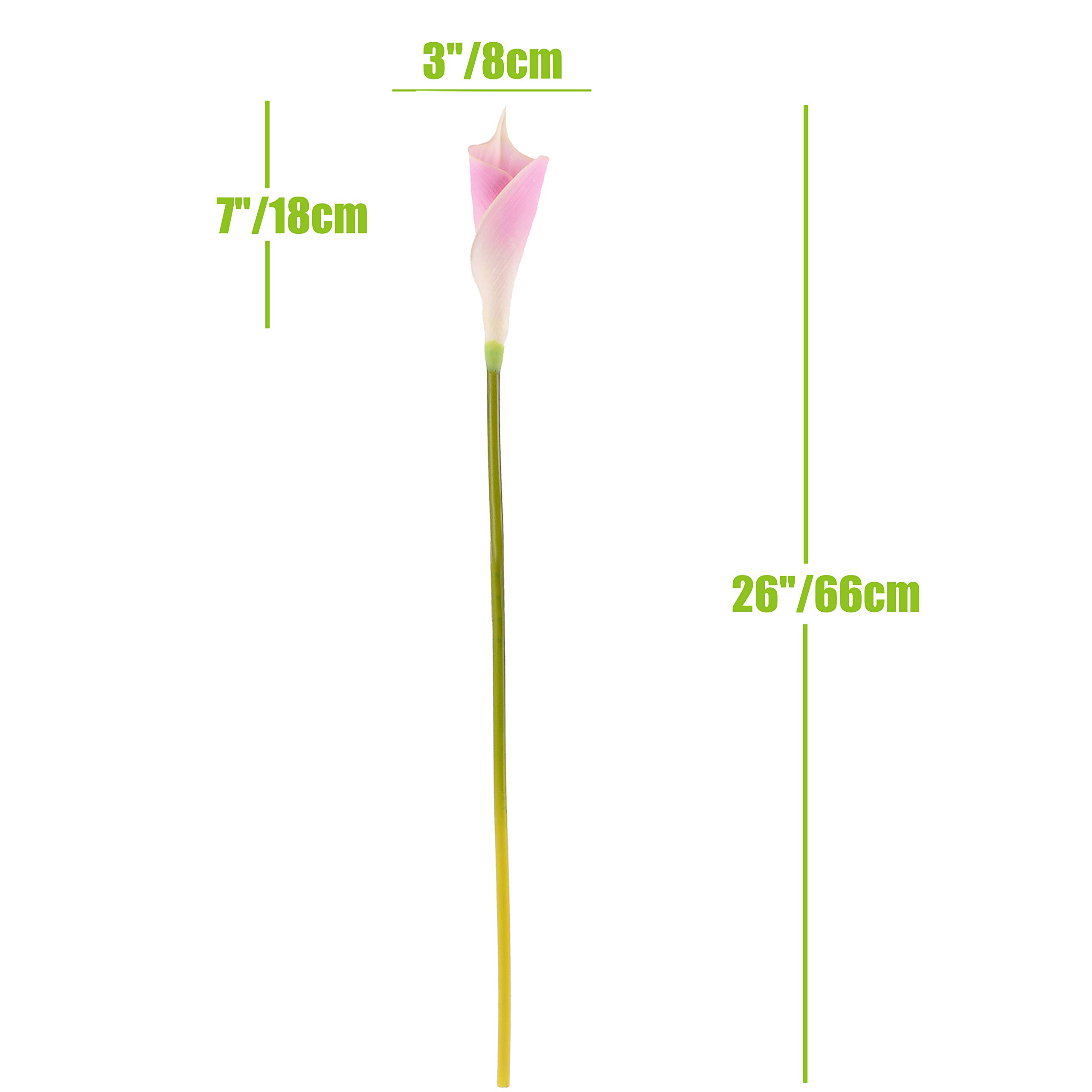 Bouquet Artificiel De Lys Calla - Décoration Florale Pour Mariage Bureau Salon Fleurs En Plastique Haute Qualite Pour Jardin Patio Sans Vase 98709955 Bouquet Artificiel De Lys Calla - Décoration Florale Pour Mariage Bureau Salon Fleurs En Plastique Haute Qualite Pour Jardin Patio Sans Vase 98709955