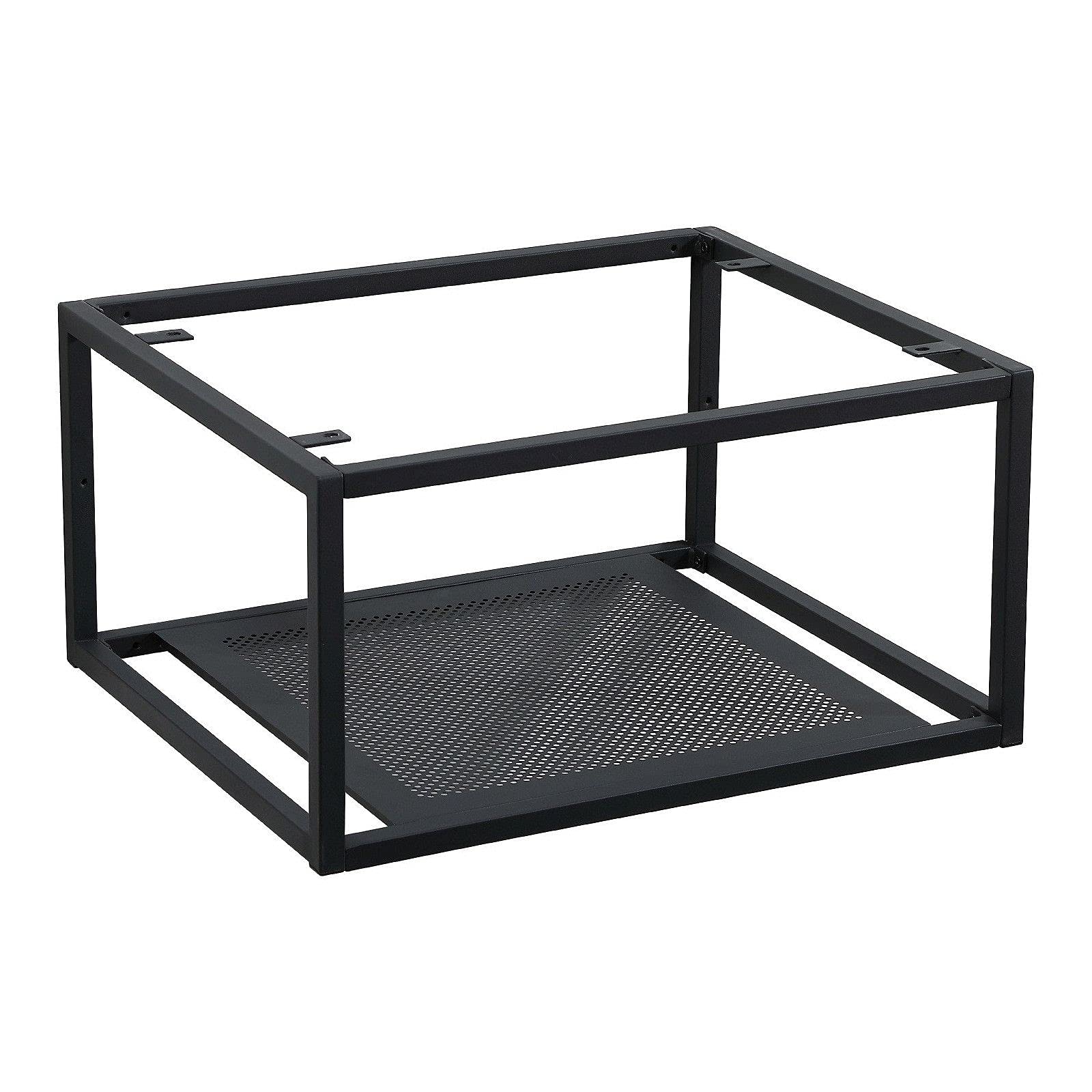 Mueble de baño de madera y metal Will – encimera colgante de 120 cm + lavabo + espejo