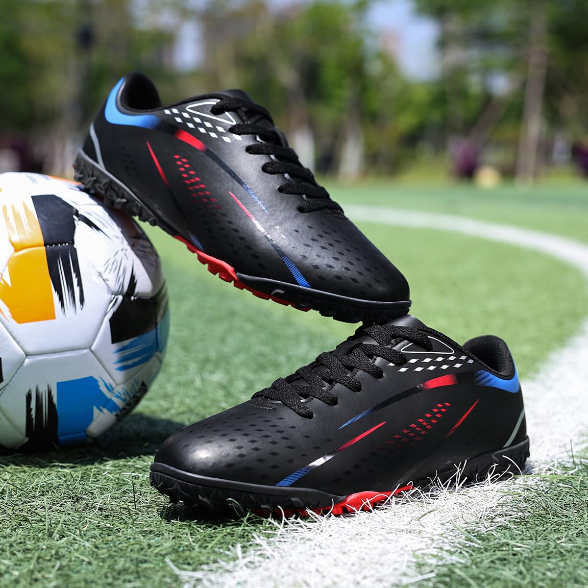 Indoor Soccer Shoes Mens Womens Futsal Shoes Turf Soccer Shoes