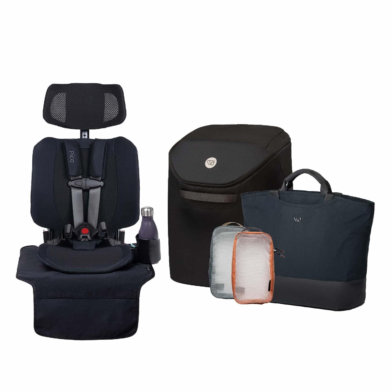 WAYB Pico Travel Car Seat Deluxe Bundle