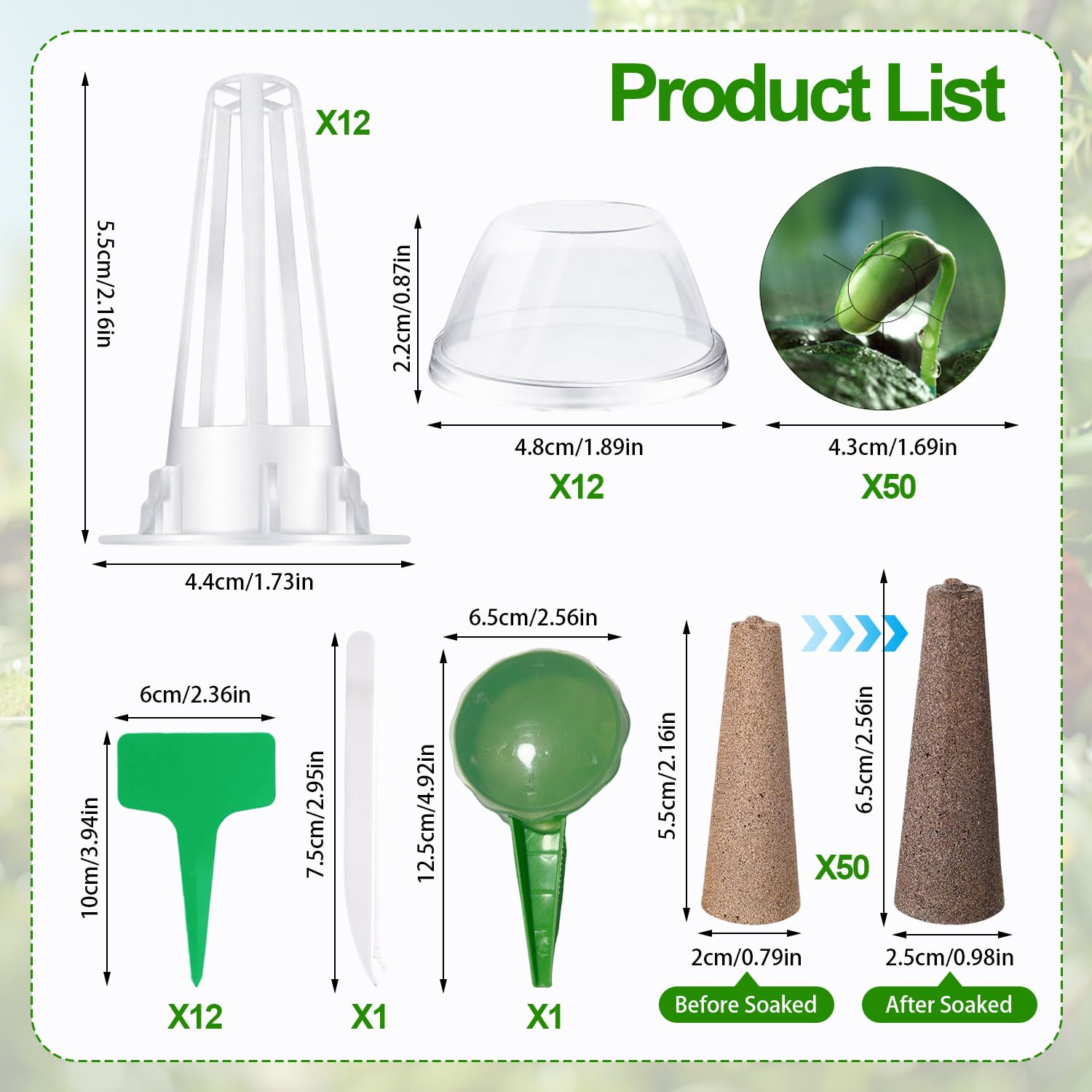 138 Pièces Kits et Systèmes pour Cultures Hydroponiques avec 50 Éponges de Culture de Rechange 12 Panier Hydroponie 12 Étiquettes Jardinage et D'autres Accessoires Compatible la Potager Interieur