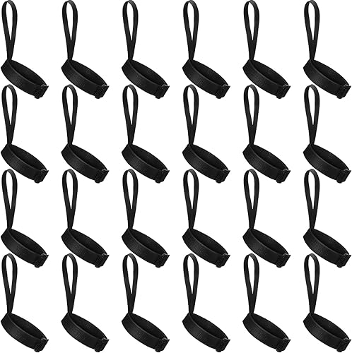 24 correas elásticas para guantes, correa de muñeca para esquí, snowboard, guante de invierno, correa de muñeca para niños, hombres y mujeres,