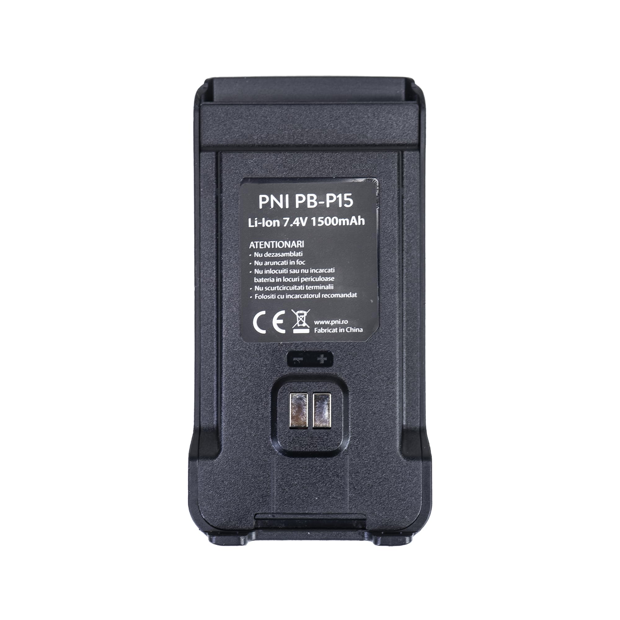 Radio Portable Double Bande VHF/UHF PNI P15UV, 144-146MHz / 430-440Mhz, 999CH, avec Batterie 1500 mAh