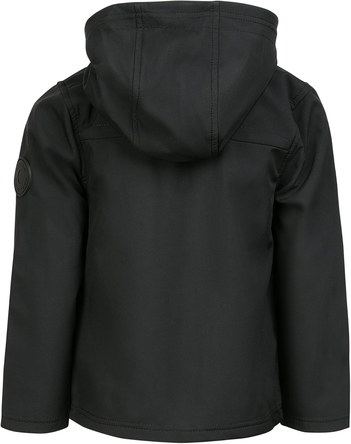 Hunter Clothes Boys Canvas Workwear Plush-Lined Hooded Jacket with Zip Front, Pockets, and Durable Cotton, Sizes (12M–12)