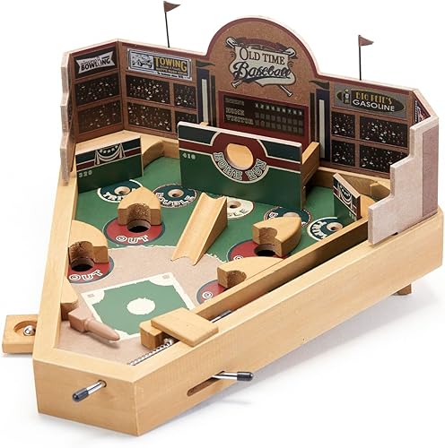 Miniatura 5 de Front Porch Classics | Old Time Baseball Classic Table Top Pinball Game
