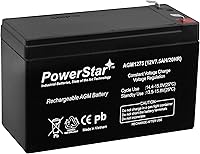 Vista 1 de 12V 7.5AH selló la batería de alarma de seguridad para el hogar de plomo ácido reemplaza 7.2ah