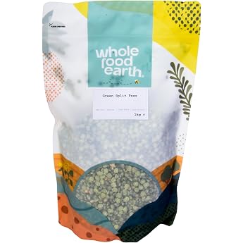 Wholefood Earth Organic Green Peas - 1kg Peas Green Pure