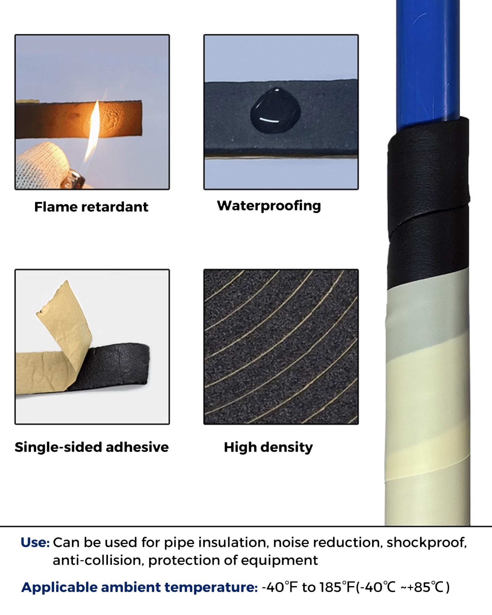 Thermoschutz-Isolierband Für Wasserleitungen – 2 Produktbild-Vorschau 2