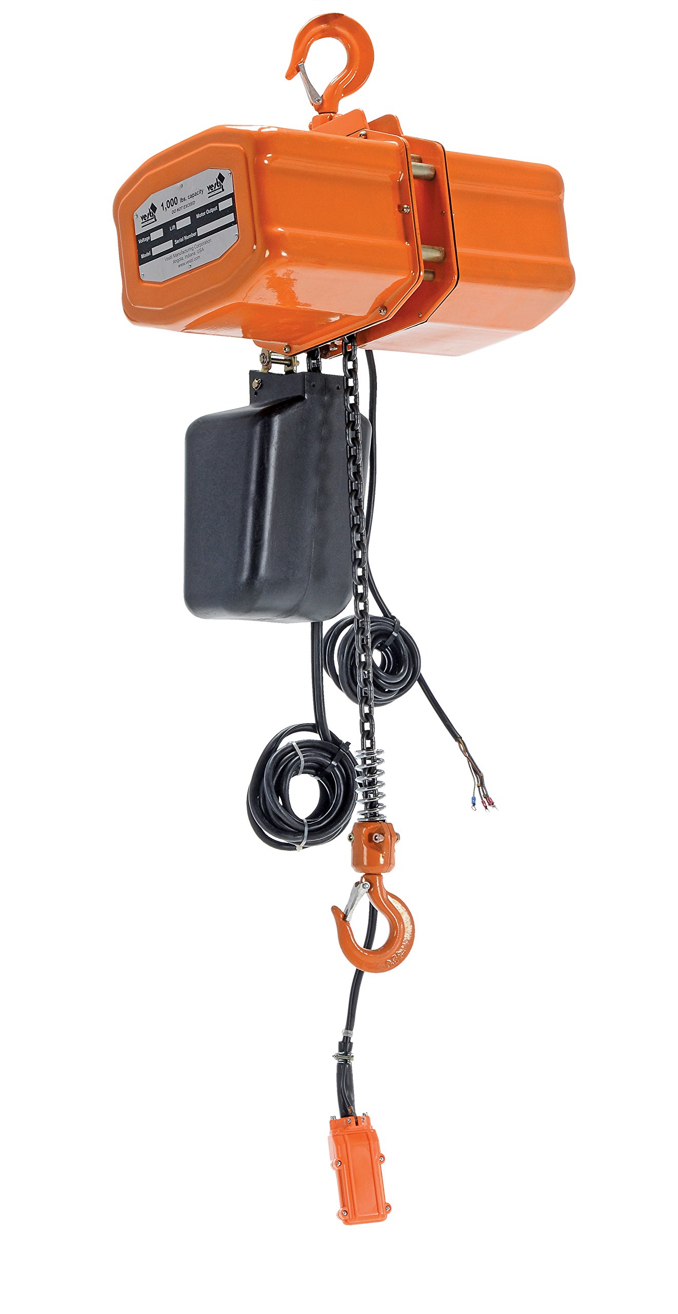 Vestil 3 Phase Economy Chain Hoist 1K
