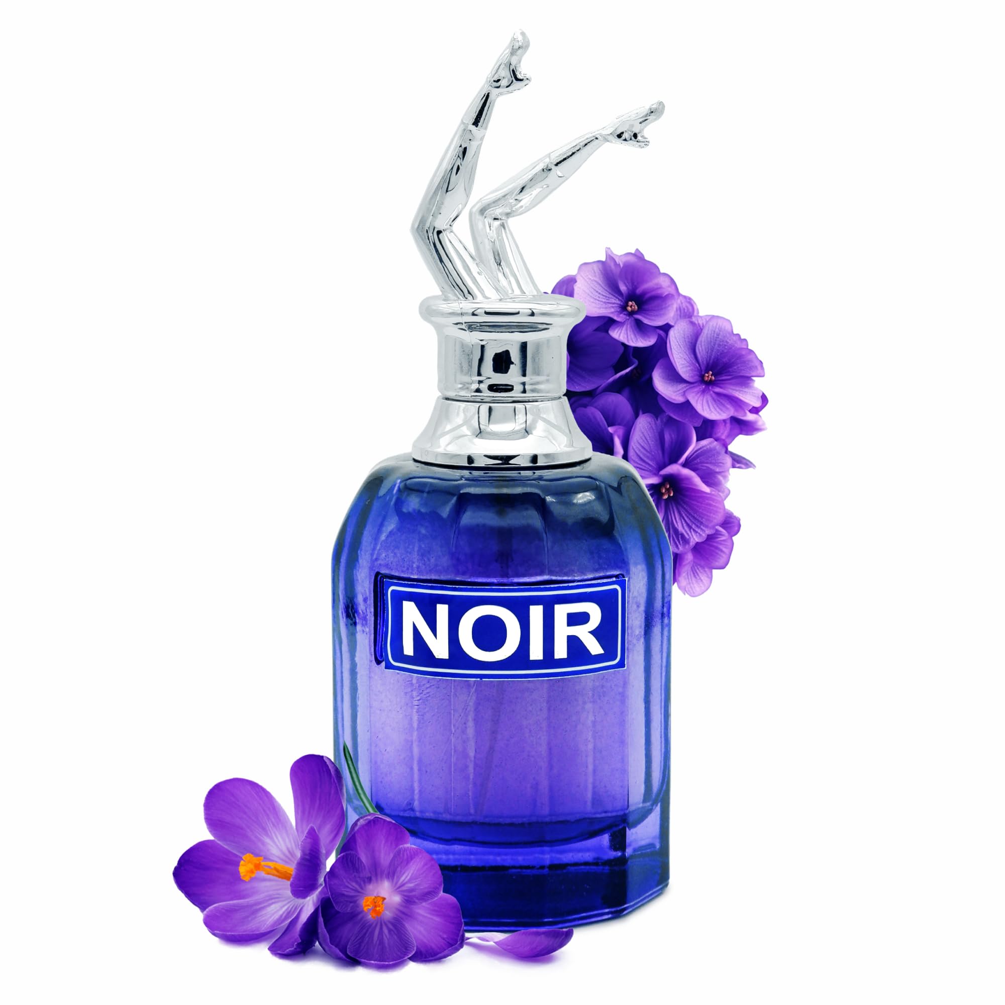 OLGA Perfume For Men And Women - Noir 100 ML | Premium Long-Lasting Eau De Parfum (EDP) Liquid Perfume | Floral And Fruity Notes | Luxury Fragrance Scent, Best Gift For Her