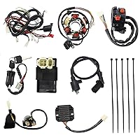 Vista 1 de PRO BAT GY6 150cc Arnés Completo de Cableado Eléctrico con Funda Impermeable CDI Magneto Estator para ATV Quad Go Kart Buggy Scooter Ciclomotor