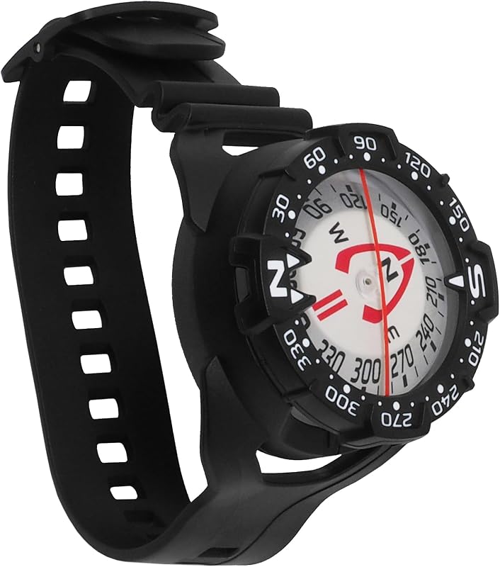 Wrist Compass - Glow in the Dark, Waterproof Dive Compass - Scuba Compass, Diving Compass, Kayak Compass