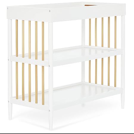 Sleepy Little Sloth, Moon Bear Reaching for The Stars and Clover Changing Table I Rounded Spindles I Mid- Century Meets Modern I Free Changing Pad Included