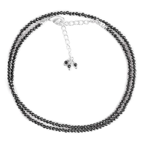 Vista 35 de Natural Carnelian Gemstone Full Faceted Beads Crystals Dainty Necklace Jewelry Gift for Women, Birthstone, Healing Stones, 18 inch Stone