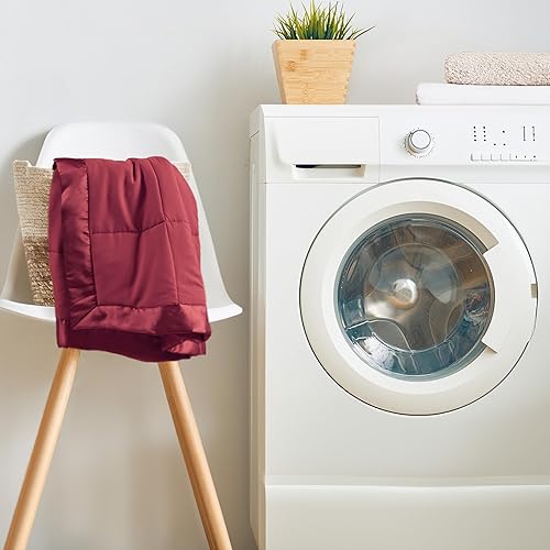 Miniatura 8 de Madison Park Windom - Manta alternativa de plumón, tratamiento prémium 3M Scotchgard que absorbe la humedad, funda de cama ligera y suave para