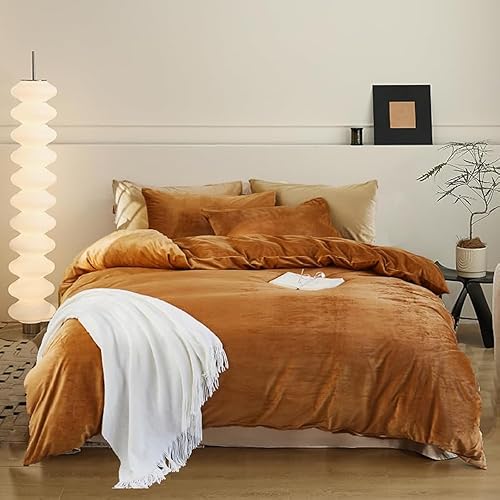 Miniatura 9 de Luxlovery Juego de edredón gris King para hombres y niños, juego de ropa de cama gris oscuro, manta edredón moderna de color sólido gris, cómodo,