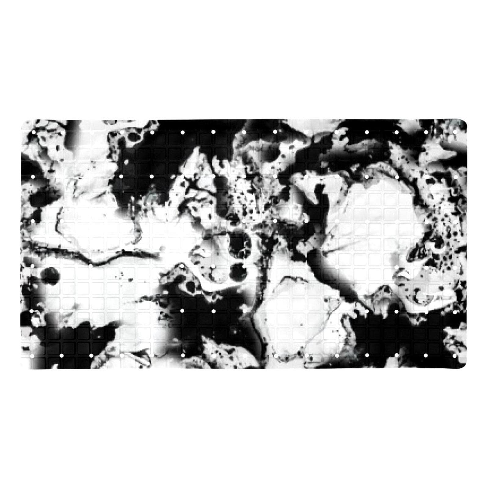 Tapis antidérapant baignoire texture abstraite au design élégant et sécurisé
