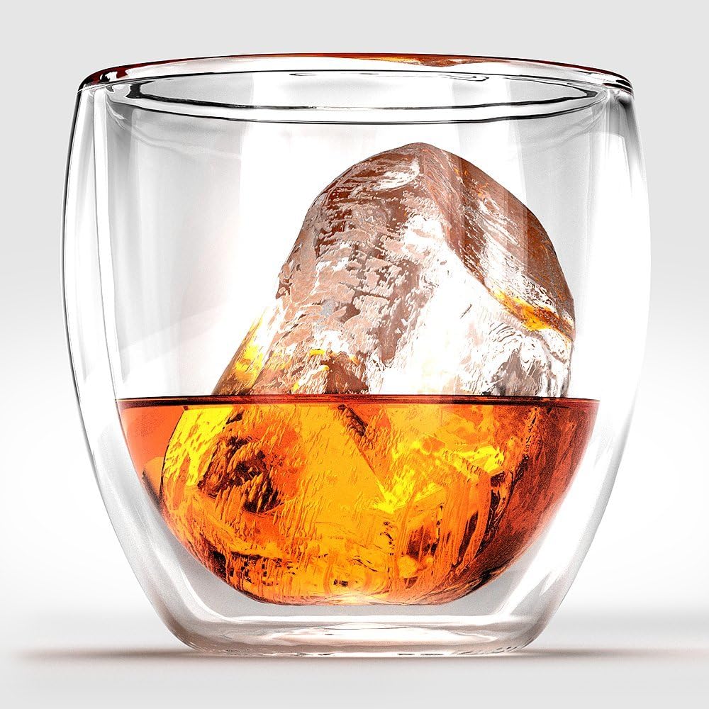 Ashcroft Elegance Whiskey Glasses or Scotch Glasses - Set of 2.