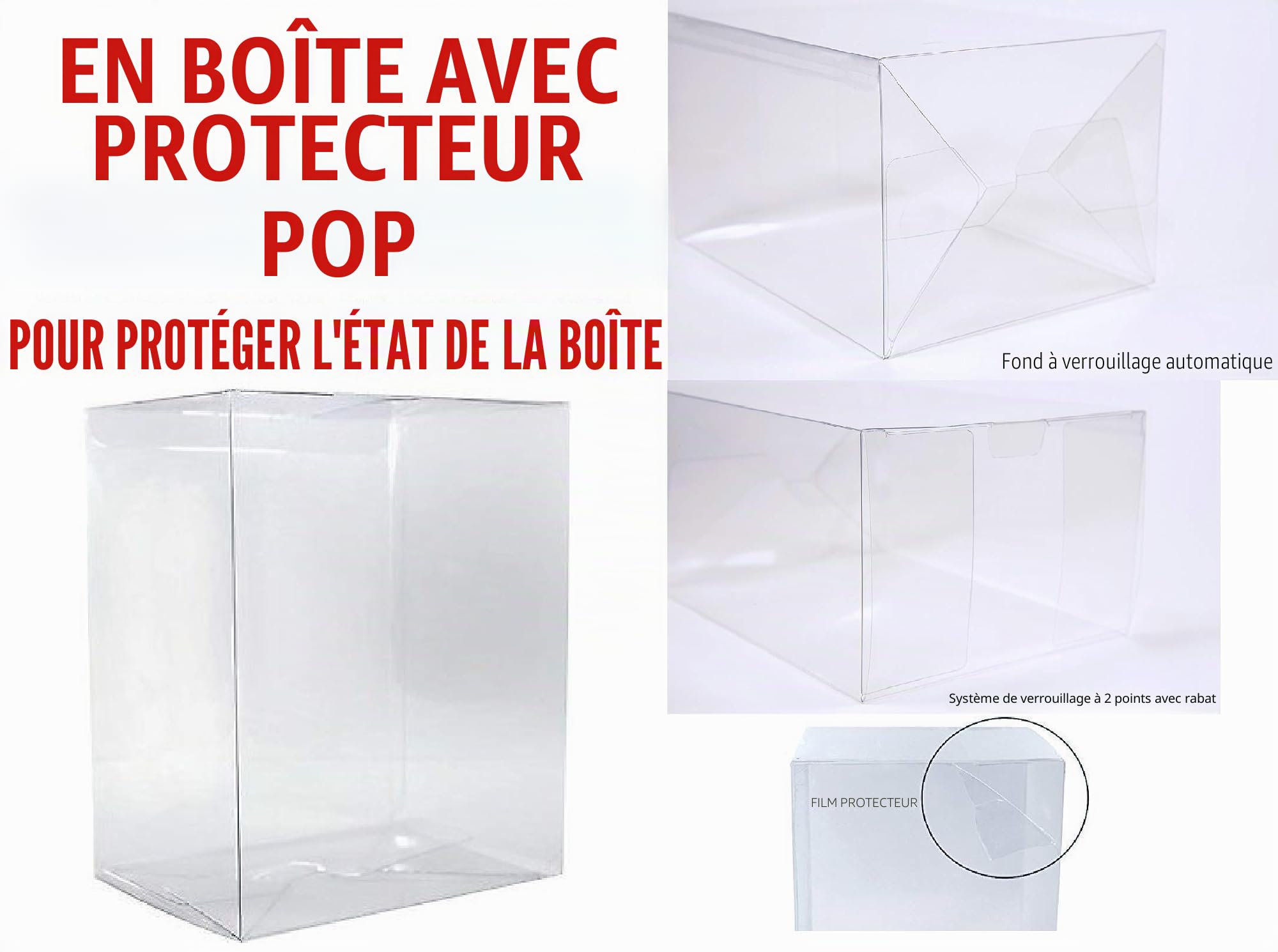 POP Rocks : Michael Jackson – Thriller Funko Figurine en vinyle (livrée avec étui de protection compatible), multicolore, 9,5 cm