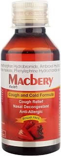 Macbery -Bottle of 100 ml Cough and Cold Syrup