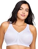 Full Figure Plus Size MagicLift Front-Closure Posture Back Bra Wirefree #1265