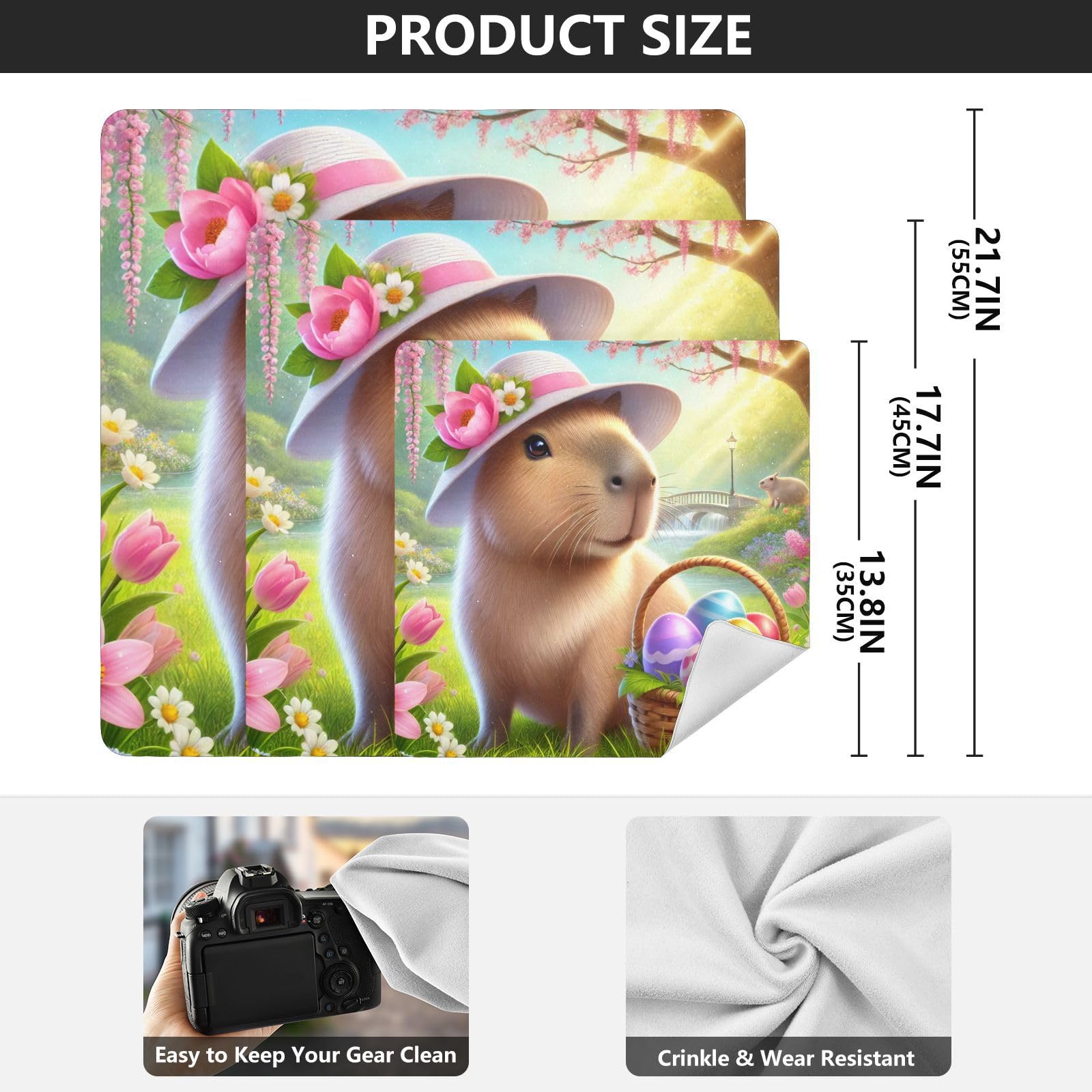 Joko Ivery Capybara Easter Eggs Protective Wrap 13.8