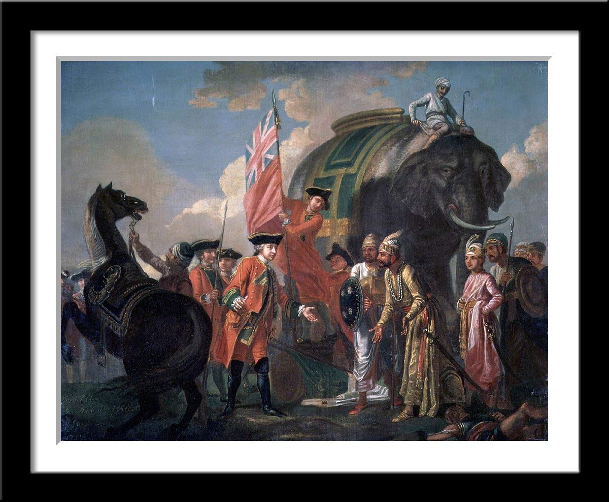 Tallenge - Orientalism - Robert Clive And Mir Jafar After The