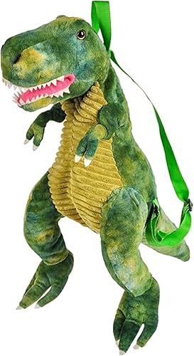 Rhode Island Novelty 20" Dino Mochila T-Rex, Verde