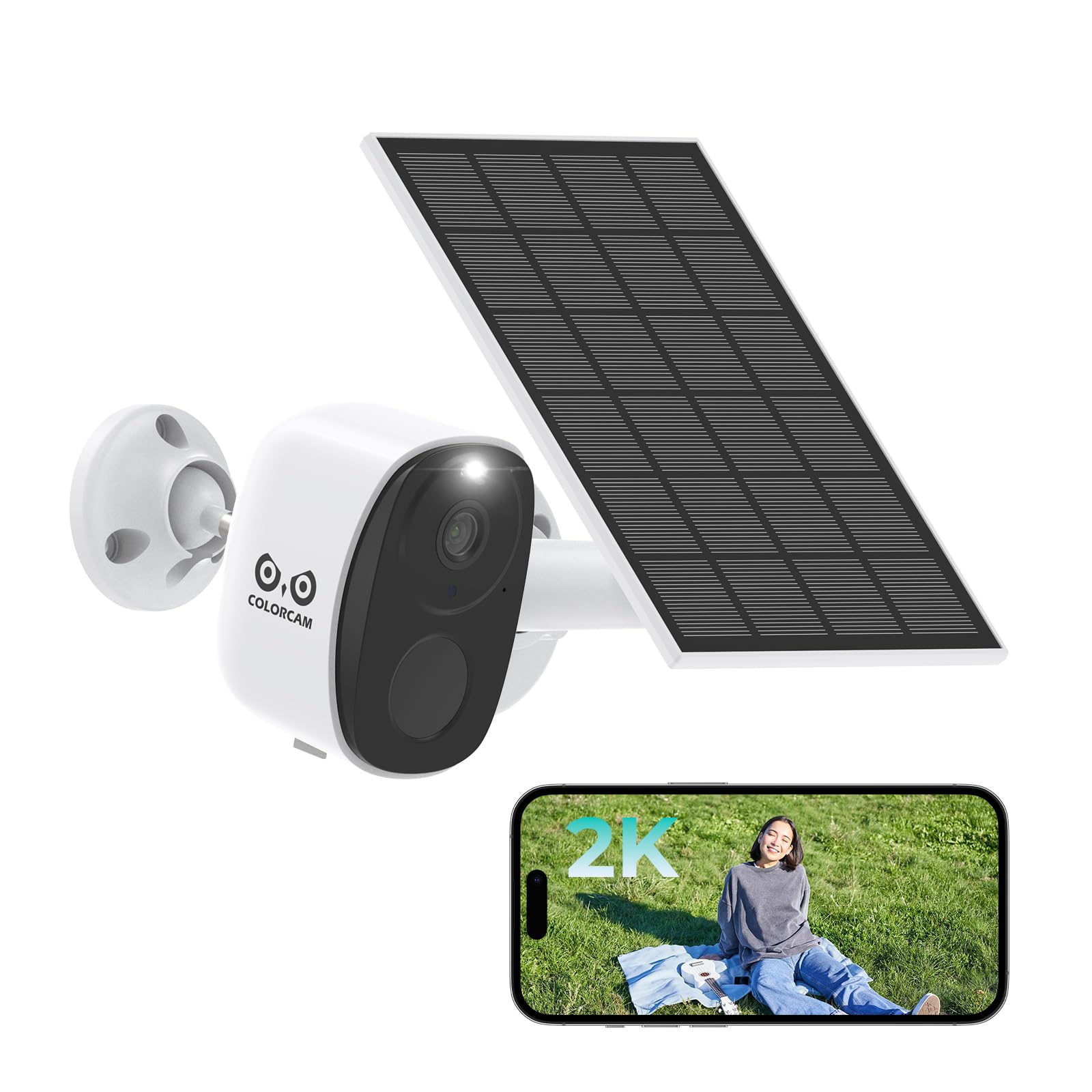 Amazon.co.jp: Colorcam【5G Wi-Fi対応・ソーラー式・電池式・USB式