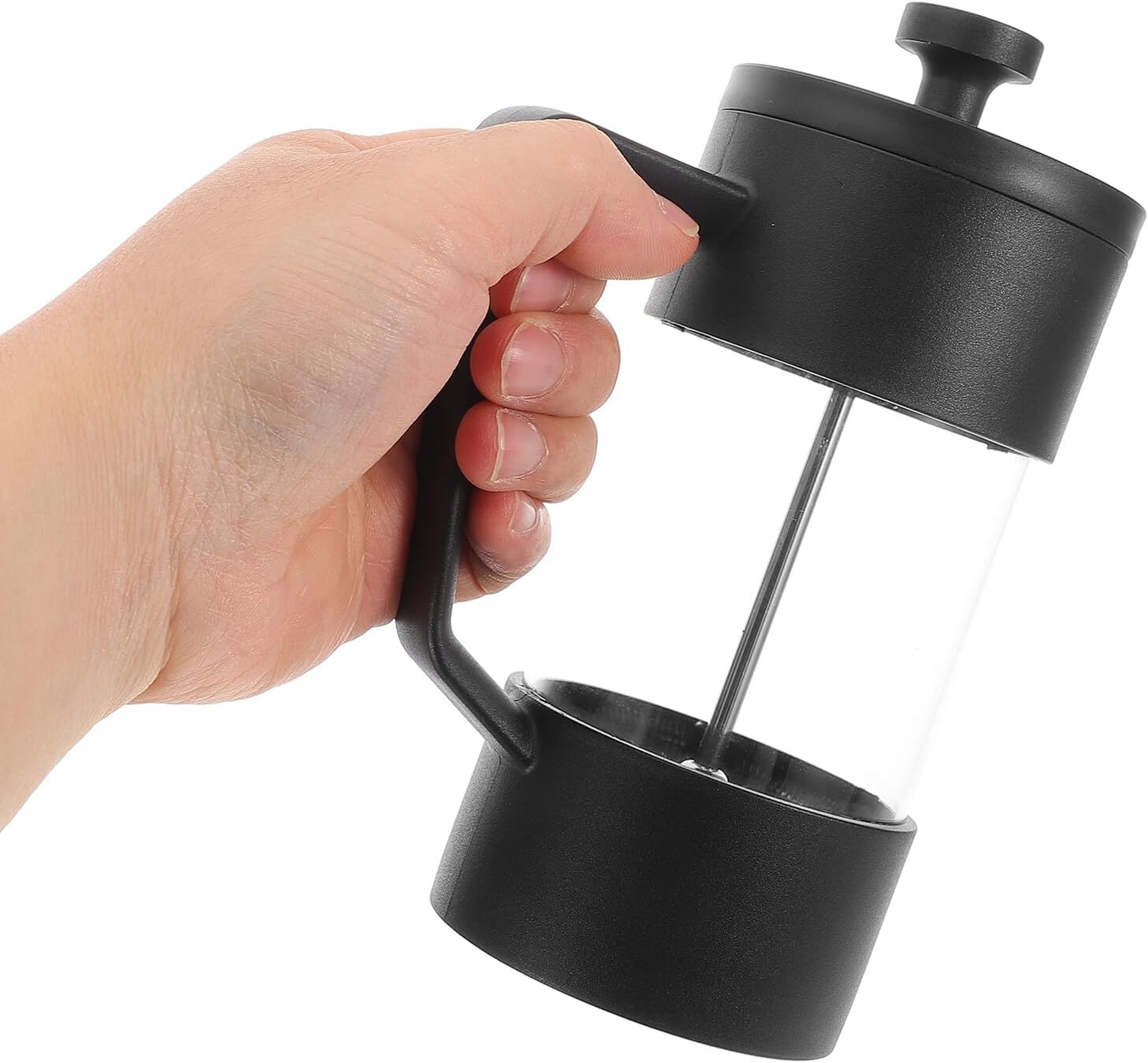 French Coffee Press Maker 350ml Glass for Hot and Cold Brewing