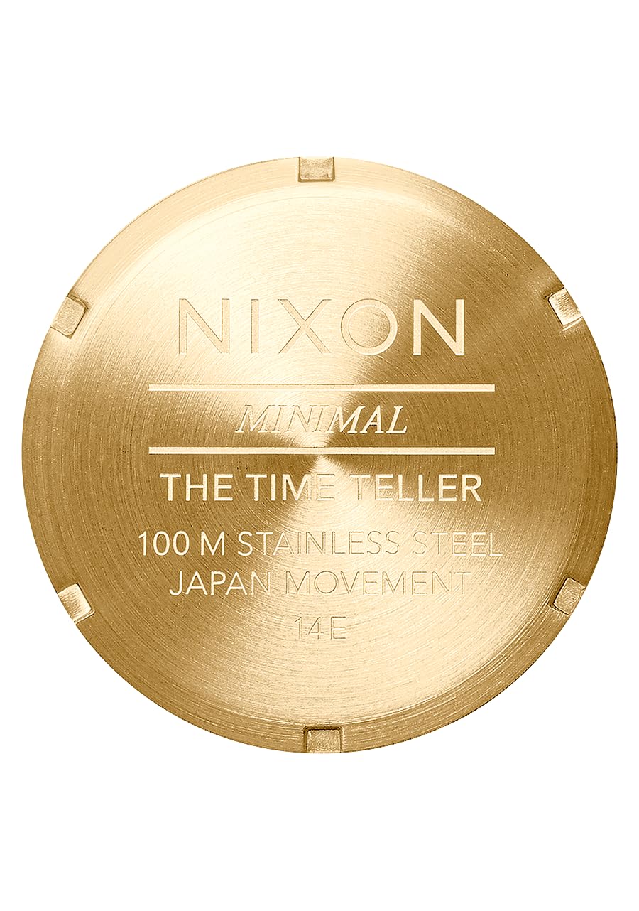 Nixon Męski analogowy zegarek kwarcowy z paskiem ze stali nierdzewnej 258353