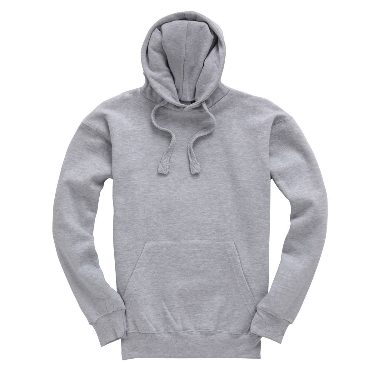 COTTONRIDGE Classic Mens Womens Pullover Hoodie Sweatshirt in (XL, Grey)