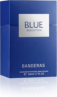 Banderas Antonio Perfumes - Blue Seduction - Eau de toilette for Men - Long Lasting - Fresh and Casual Fragance - Ideal for Day Wear - 1.7 Fl. Oz