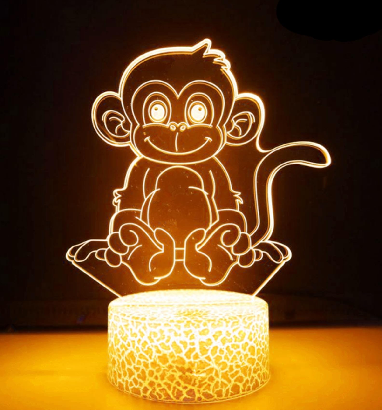 FXUS 3D Nueva Tortuga Luz Nocturna 16 Cambio De Color Control Remoto Interruptor Tactil Led Mesa Escritorio Lampara Decoracion Del Hogar Juguete