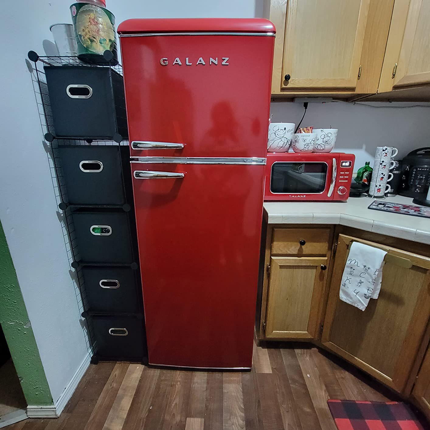61/mo Finance Galanz GLR12TRDEFR Refrigerator, Dual Door Fridge