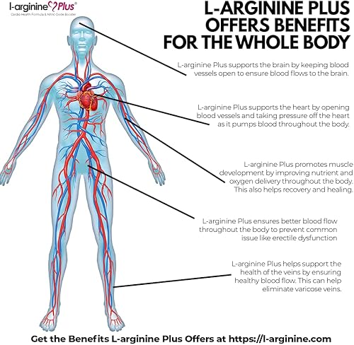 Miniatura 6 de L-Arginina Plus Suplemento para la Salud del Corazón No Model 1 botella Granate 1