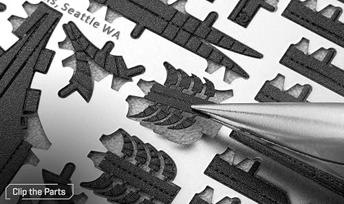 Miniatura 4 de Metal Earth Serie Premium Lord of The Rings Orthanc - Kit de modelos de metal 3D