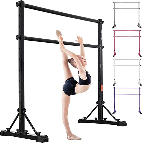 Vista 8 de Adjustable Ballet Barre,Portable Dance bar,Fitness Equipment for Dance & Balance Excercise,Super Sturdy for Balance Workout,Weight Limit 250 LBS