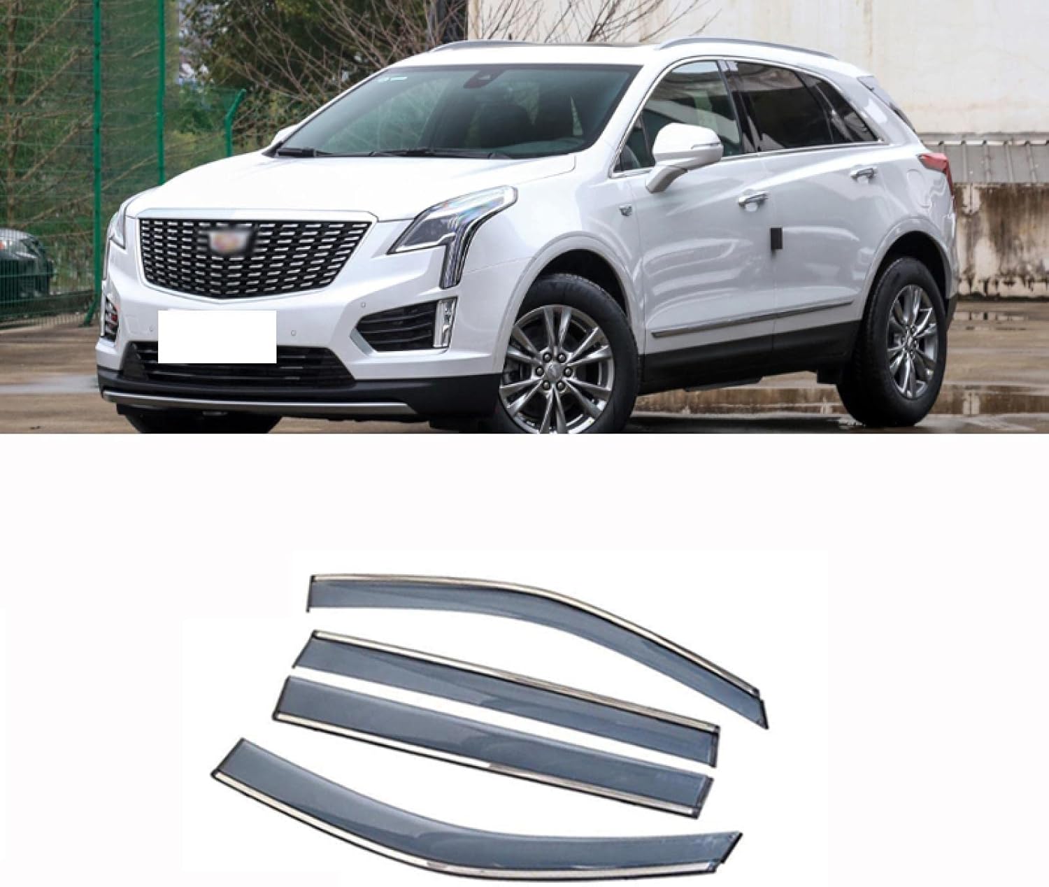 Window Visors Wind Deflectors for Cadillac Xt5 20162022